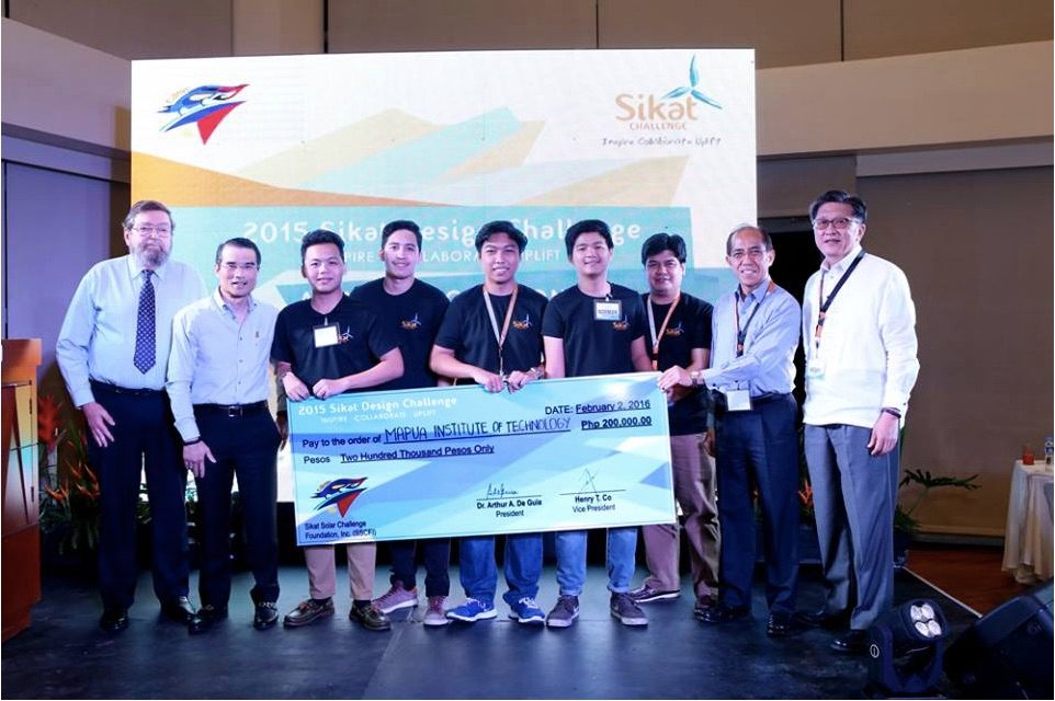 Mapua Institute of Technology students win in renewable energy contest