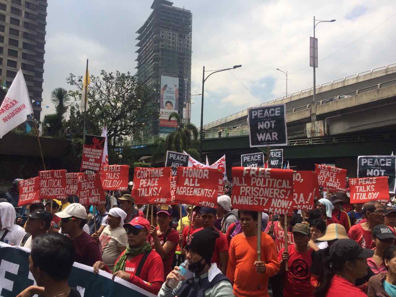 Leftist groups demand ‘genuine change’ on 31st EDSA anniversary