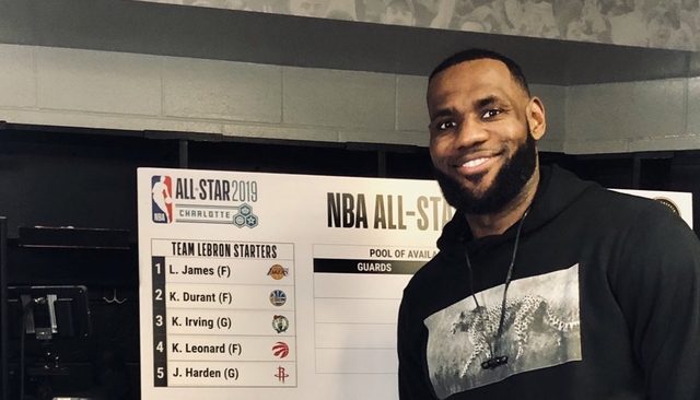 LeBron James picks Kevin Durant first for All-Star Game