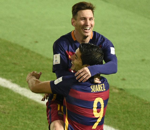 Messi, Suarez fire Barcelona to third Club World Cup title