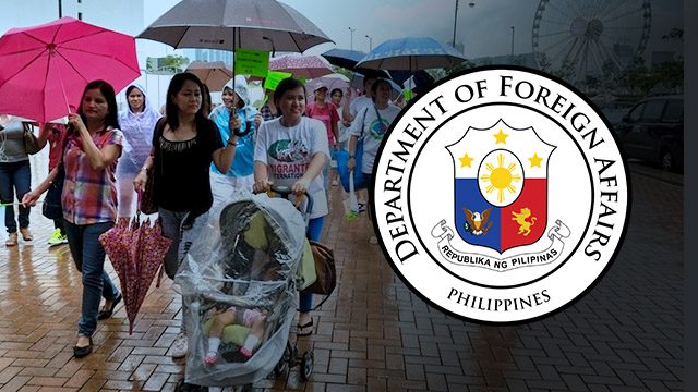 DFA tells Filipinos in Hong Kong: Prepare for Typhoon Mangkhut