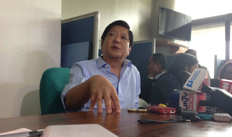 Marcos: Bangsamoro law won’t be passed under Aquino