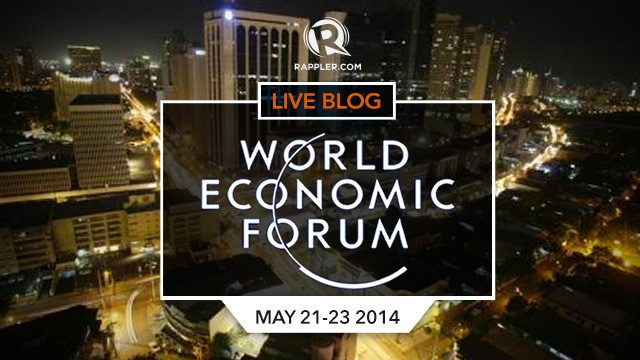 LIVE BLOG: WEF on East Asia 2014