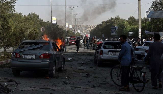 Kabul car bomb kills 12 including NATO contractors