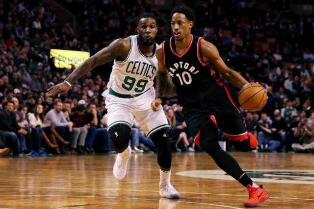 Deadly DeRozan nets 41 as Raptors maul Celtics