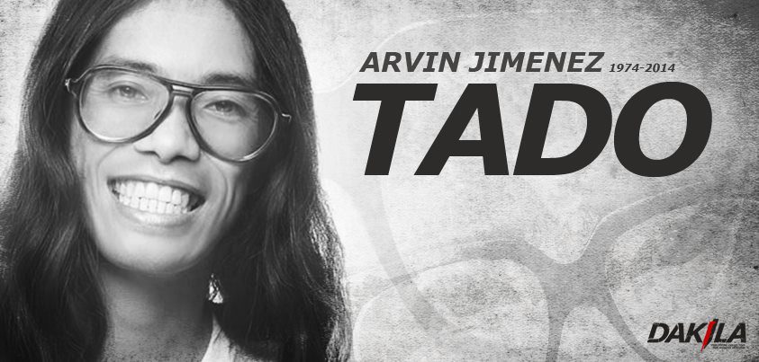 TADO. Arvin 'Tado' Jimenez is best remembered for being both a comedian and human rights advocate. Image courtesy of Dakila  