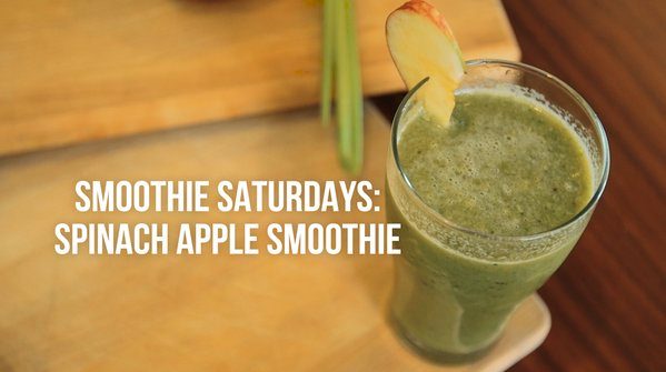 Smoothie Saturdays: Spinach apple