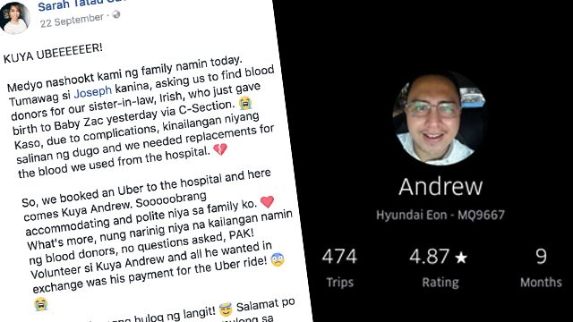 VIRAL: Uber driver turned blood donor inspires netizens