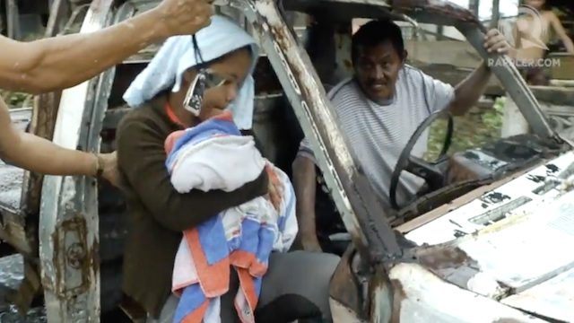 WATCH: Giving birth during Super Typhoon Lawin