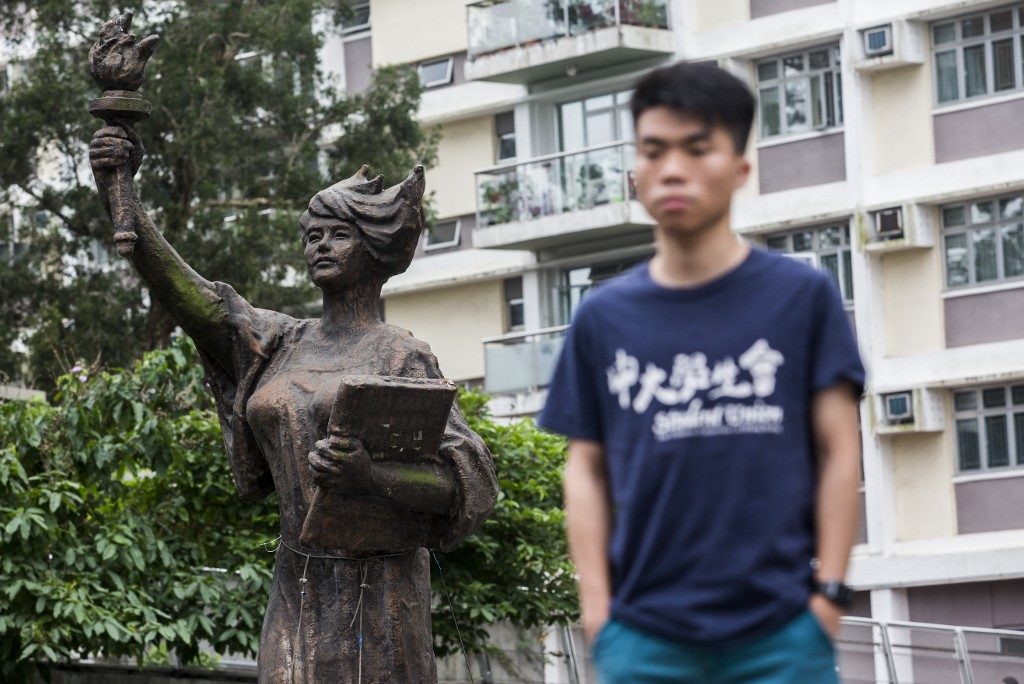 Hong Kong’s alienated youngsters split over Tiananmen vigil