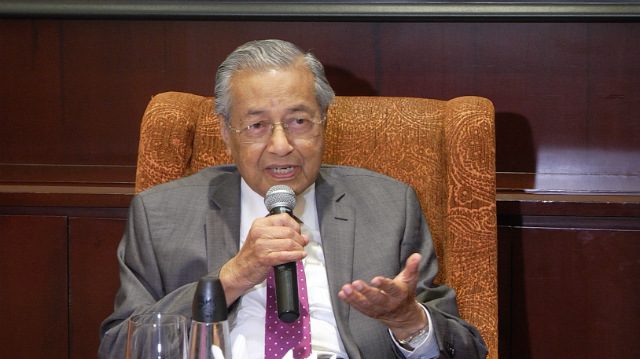 Malaysia’s Mahathir being probed for ‘fake news’