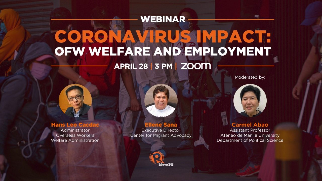MovePH Webinar: Coronavirus impact on OFW welfare and employment