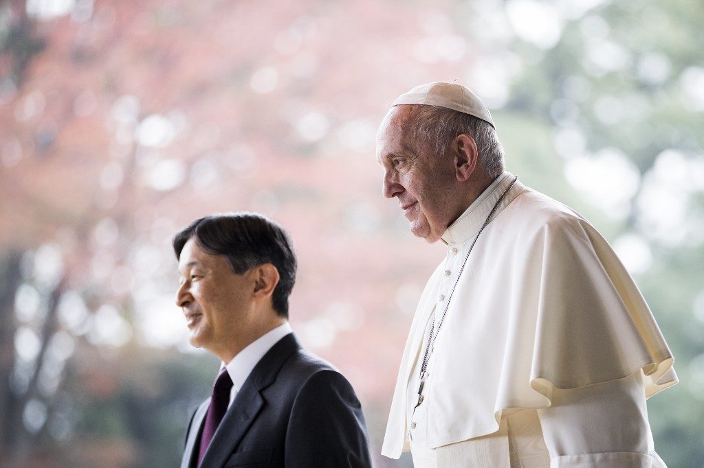 Zombies, brollies and happis: Key moments of Pope Francis’ Japan trip