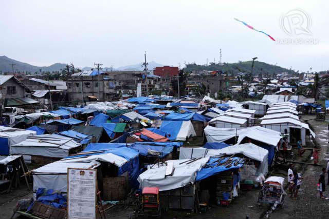 SURVIVORS. Up to 130,000 Yolanda (Haiyan) survivors still live in tents as of April 2014, the government says. File photo by Franz Lopez/Rappler