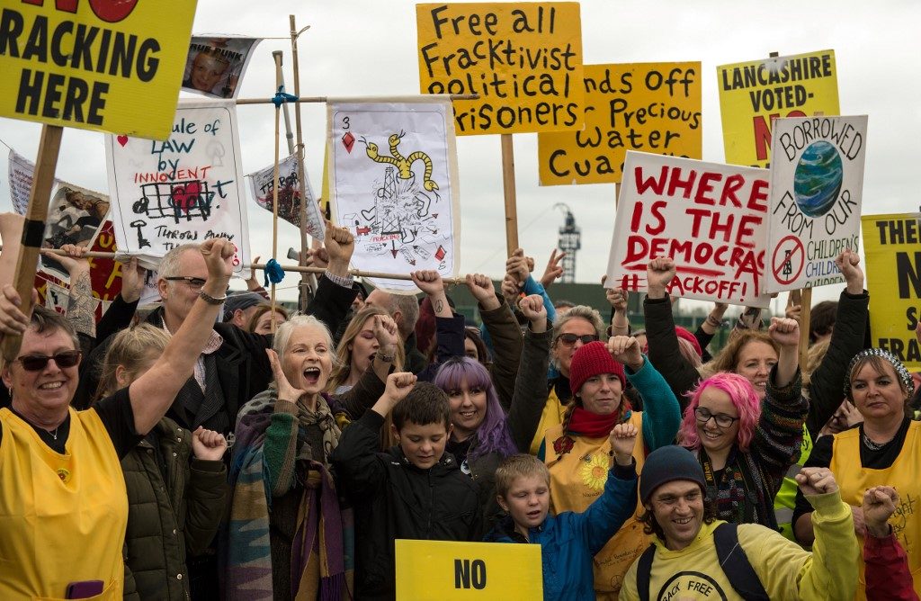 Britain calls halt on fracking following government U-turn