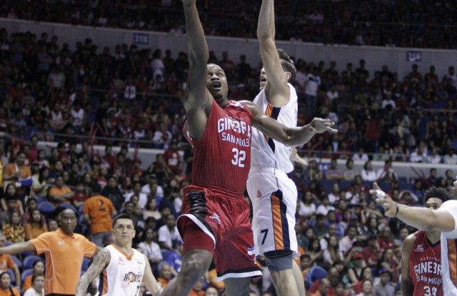 Brownlee explodes as Ginebra takes 3-2 lead over Meralco in PBA Finals
