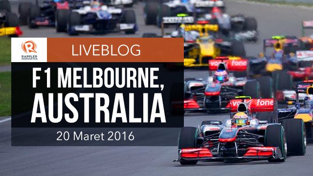 LIVE BLOG: Formula 1 2016 – Grand Prix Australia