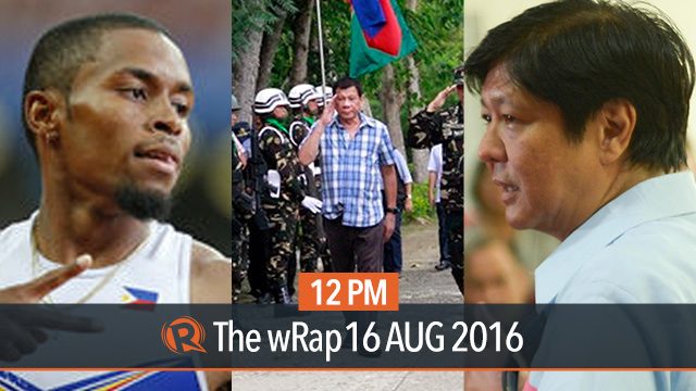 Robredo vs Marcos, Duterte on terrorism, Eric Cray | 12PM wRap