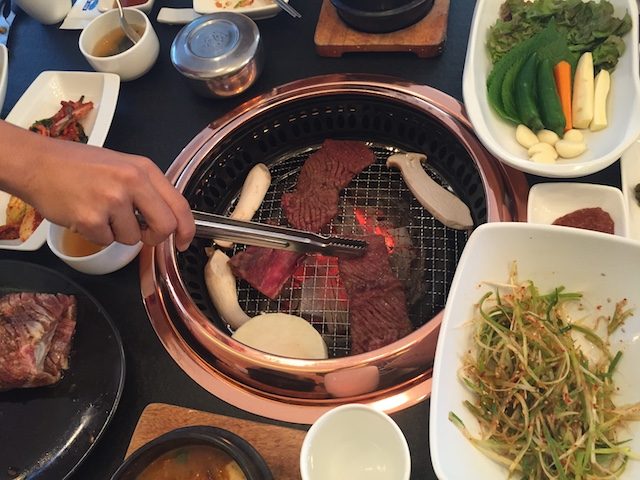 HOT STUFF. Korean beef is incredibly tender and tasty. 