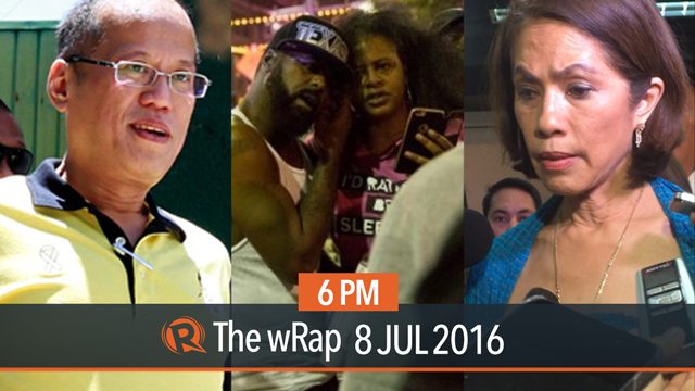 Raps vs Aquino, mining firms, Dallas shooting | 6PM wRap