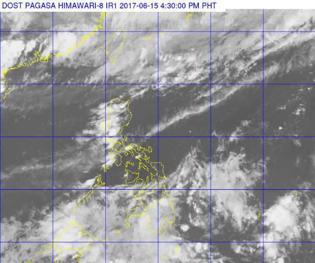 Light-moderate rain over parts of PH on Friday