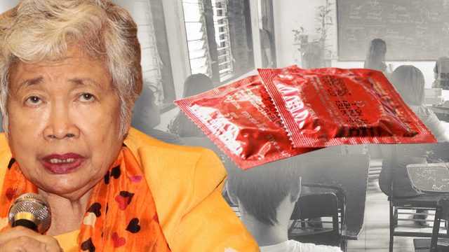 Briones: Condoms won’t be given out like leaflets in schools