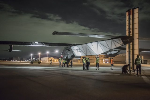 Solar Impulse reaches quarter way point in Japan-US flight