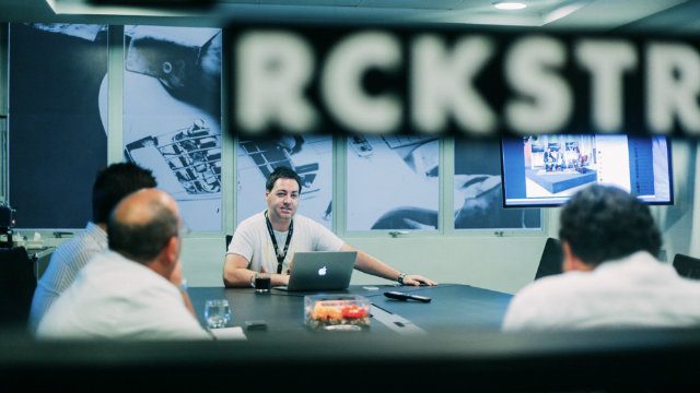 ROCKSTAR. A SPACE Manila CEO and Founder Matt Morrison during a meeting inside the 'rockstar' conference room. Photo from A SPACE Manila  