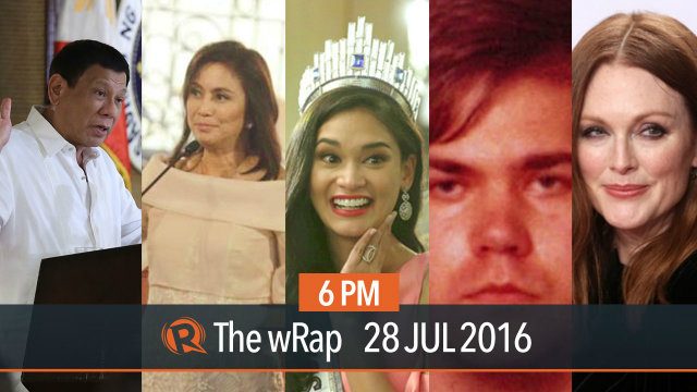 Duterte, Robredo Miss Universe,  | 6PM wRap