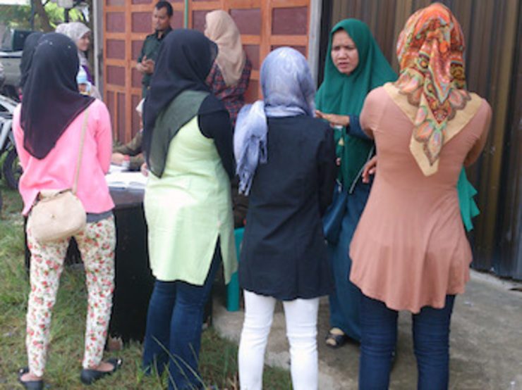 Polisi Syariah Aceh jaring puluhan perempuan berpakaian ketat