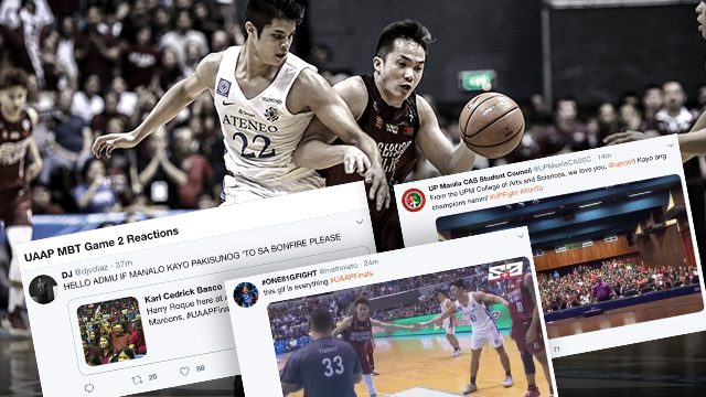 ‘Fighting till the end’: Netizens laud UP Maroons despite Game 2 loss