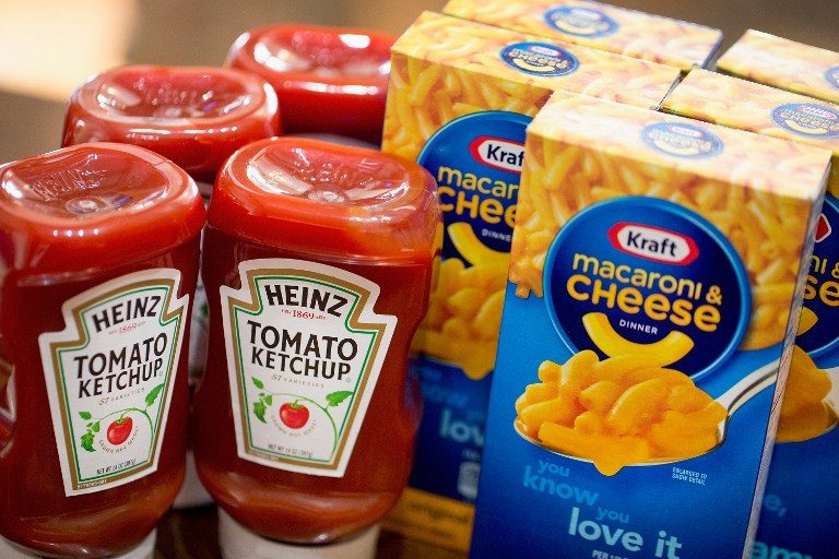 Ketchup + hotdogs + American cheese = Heinz-Kraft merger