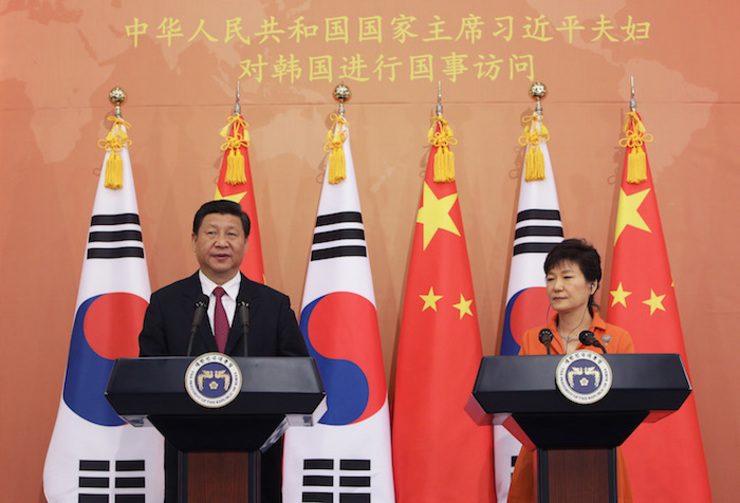 China’s Xi highlights Japan militarist past in Seoul