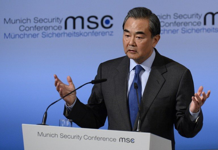 China foreign minister slams ‘unacceptable’ violence in Hong Kong