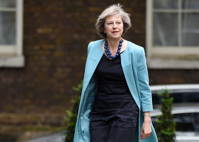 British minister Theresa May launches bid to succeed PM Cameron