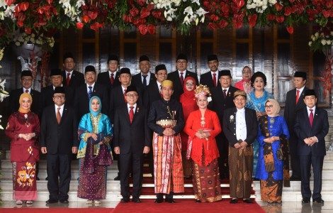 FOTO: Uniknya pidato tahunan Presiden Jokowi