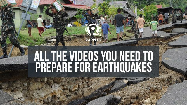 All the videos you need to prepare for earthquakes