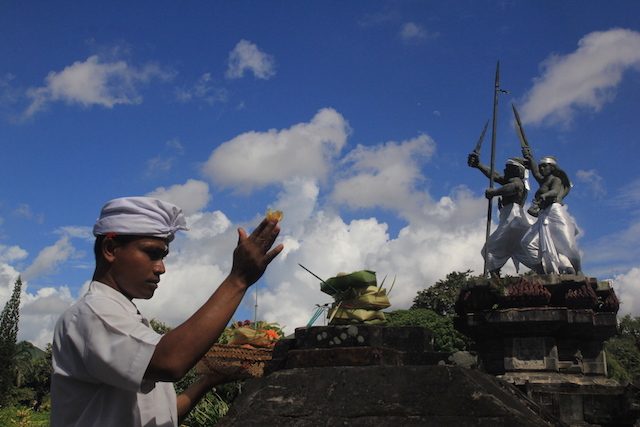 Idulfitri 2015: Merayakan toleransi dan kemenangan di Bali dengan ngejot