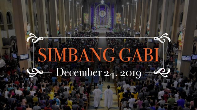 READ: Gospel for Simbang Gabi – December 24, 2019