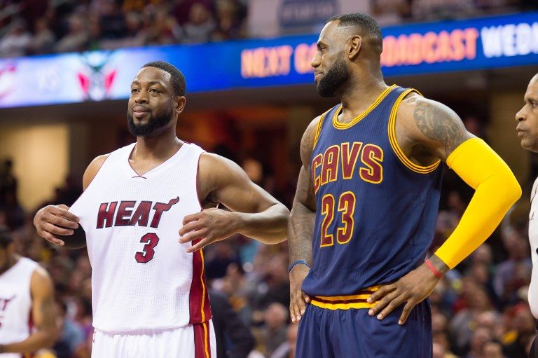 Wade on reuniting with buddy LeBron: ‘We’re like peanut butter and jelly’