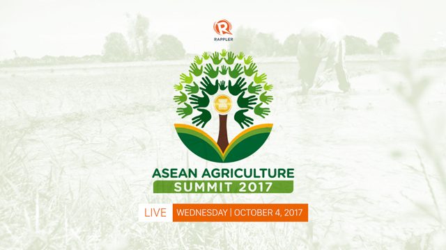 LIVE: ASEAN Agriculture Summit 2017