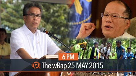 Aquino on Roxas, disputed airspace, grave sites | 6PM wRap