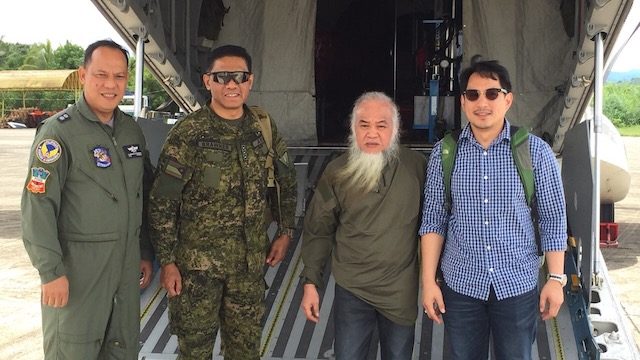 Rescued Marawi priest Father Chito wants to hold mass