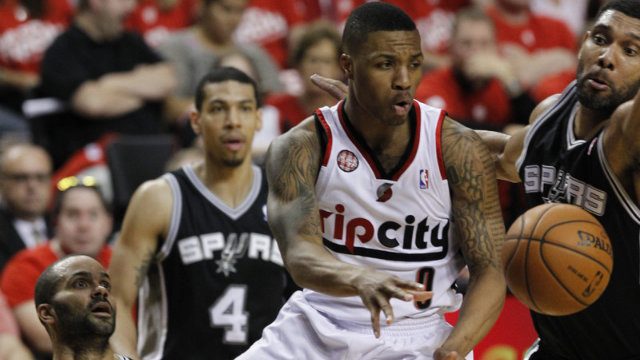 Blazers beat Spurs in Game 4 to prevent sweep