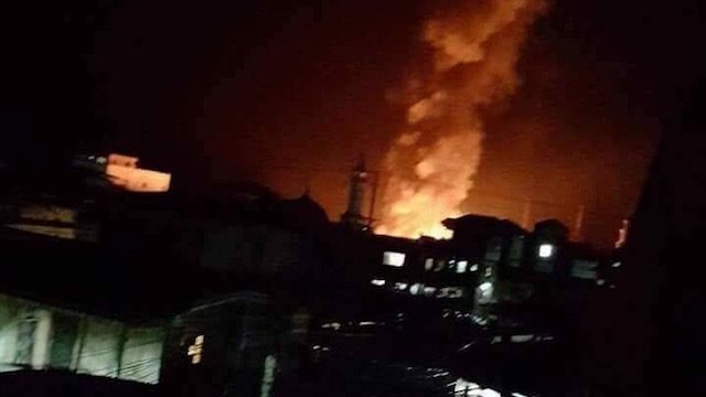 3 fires break out in Marawi as clashes rage