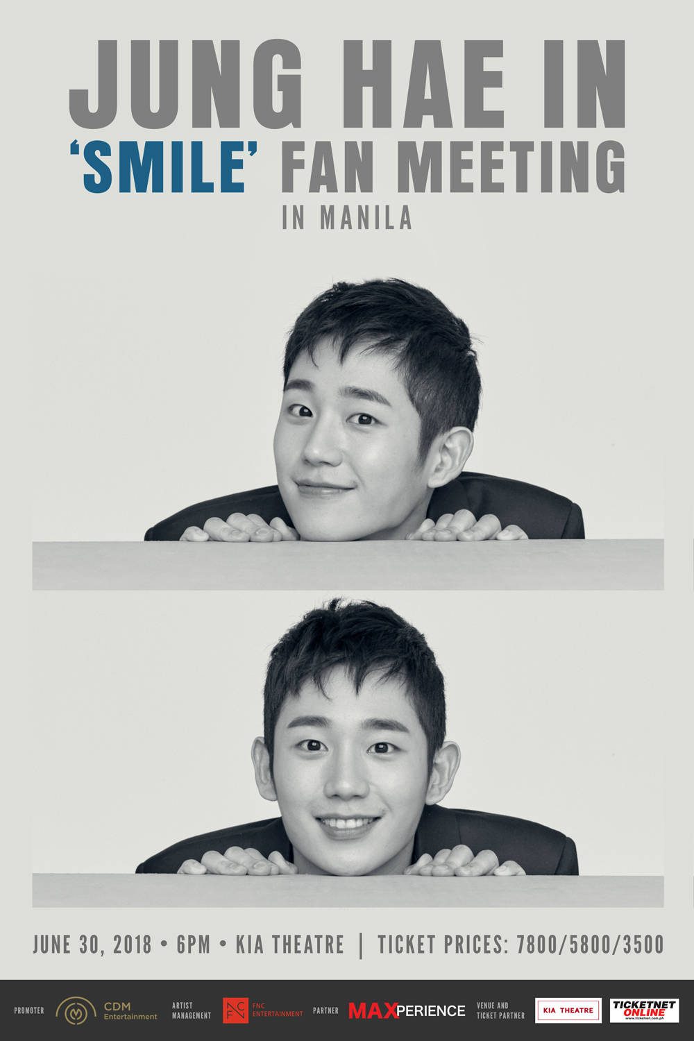 Korean actor Jung Hae-in is coming to Manila!