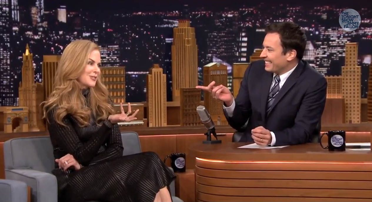 Nicole Kidman and Jimmy Fallon describe their almost-date