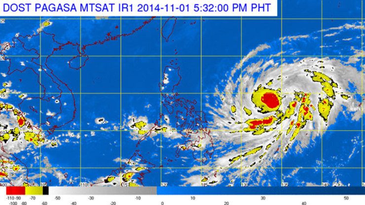Tropical storm Paeng maintains strength