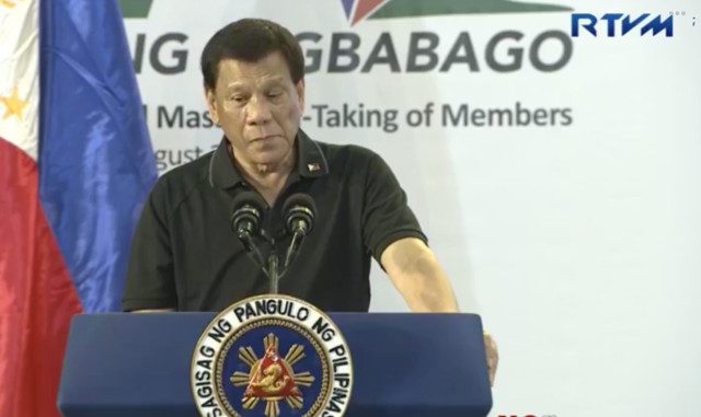 Duterte dangles P5M for dead ‘ninja cops,’ only P10k if caught alive