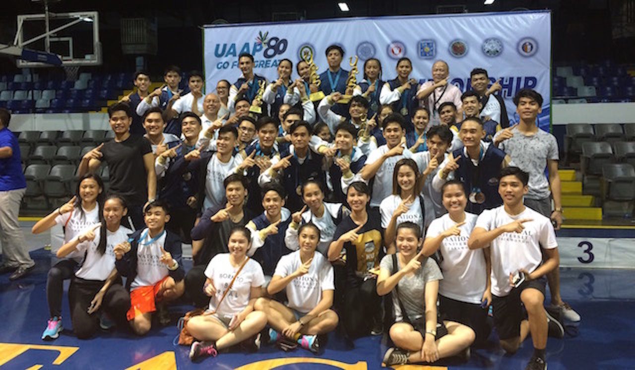 NU lords over UAAP taekwondo, wins first men’s title, defends women’s crown
